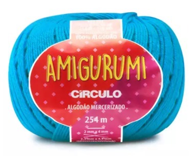 LINHA AMIGURUMI AZUL